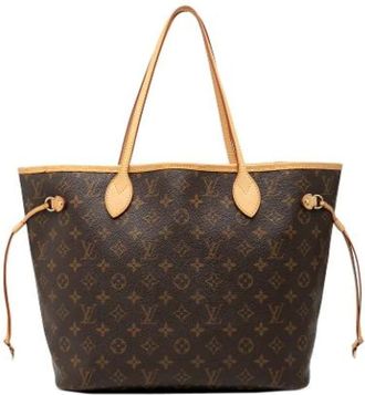 Louis Vuitton Pre-owned Tote Bags, female, Brown, Size: ONE SIZE Pre-owned Canvas Tote