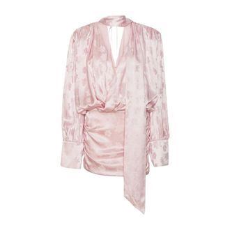 Rotate ROTATE Birger Christensen, Party Dresses, female, Pink, Size: L Party Dress