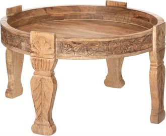Atmosphera Mesa De Centro &laquo;gypsy&raquo; - Madera Del Madera De Mango D75 Cm Atmosphera Cr&eacute;ateur DInt&eacute;rieur