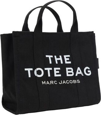 Marc Jacobs Womens Cotton Canvas Tote Black