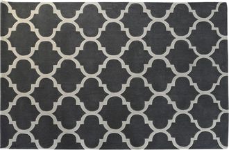 DKD Home Decor Alfombra - Dkd Home Decor - Est&aacute;ndar - Gris - 160 X 230 Cm - Moderna