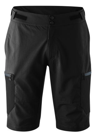 Gonso Radhose GONSO Adventure Shorts Cargo M, Damen, Gr. 5XL, Normalgr&ouml;ssen, schwarz, 78% Polyamid, 11% Polyester, 11% Elastan, Hosen Radhose, Herren Bike-S
