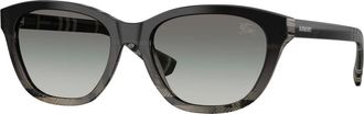 Burberry Sunglasses - female - Burberry - Sunglasses - Gray - 54 MM - Accessories