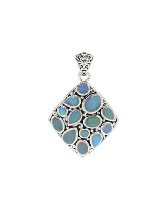 Samuel B. Silver 3.20 Ct. Tw. Multi Gem Pendant