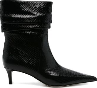 Michael Kors 50 mm laarzen met puntige neus - Zwart