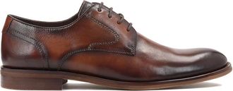Kazar Bruine derby schoenen voor mannen - Heren - Nette schoenen - Bruin - 40 EU - Leer - Schoenen