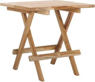 Safavieh Saba Teak Folding Square Table