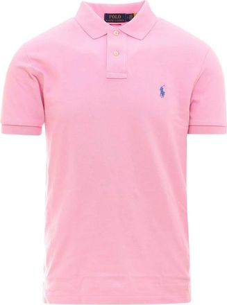Polo Ralph Lauren Slim Fit Polo - Heren - Polos - Roze - 2XL - Katoen - Tops