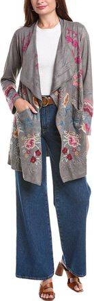 Johnny Was Biya Metallic Sweater