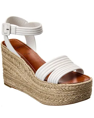 Christian Louboutin Manola Zeppa 90 Leather Wedge Sandal