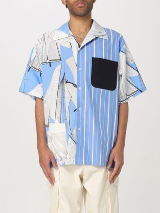 Msgm Shirt MSGM Men color Gnawed Blue