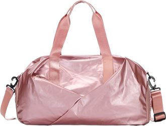 Generic Womens Portable Large Capacity Travel Bag, Compatible For Short Business Trips with Wet Dry Separation Ideal for Sports Yoga and Fitness(3pcs)