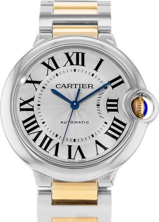 Cartier Pre-owned Cartier Ballon Bleu 36Mm Automatic Silver Dial Mens Watch W6920047