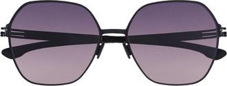 Ic! Berlin IC0012 Jacy C. 02B Womens Sunglasses Black Size 58