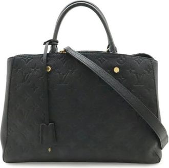 Louis Vuitton Pre-owned Monogram Empreinte Tote - Dames - Vintage Handtas - Zwart - ONE Size - Leer - Vintage