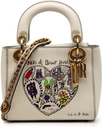 Dior Pre-owned Dior DiorAmour Niki De Saint Phalle Mini Calfskin Lady Dior 04-MA-1127