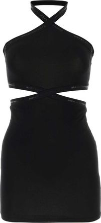 Alexander Wang Black Viscose Knit Mini Dress
