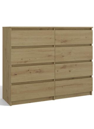 OEM C&oacute;moda Artesanal De Roble: C&oacute;moda Moderna Y Espaciosa Para El Dormitorio, La Habitaci&oacute;n Infantil Y El Sal&oacute;n