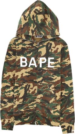 A Bathing Ape Glitch Woodland Camouflage Full-Zip Hoodie