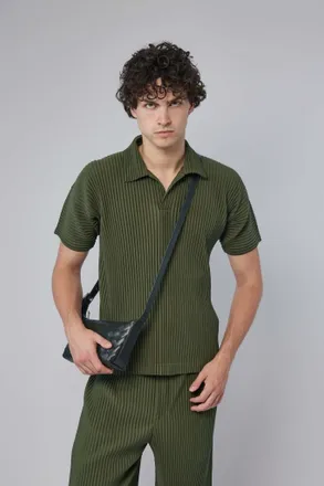 Homme Pliss&eacute; Issey Miyake Polo Shirt