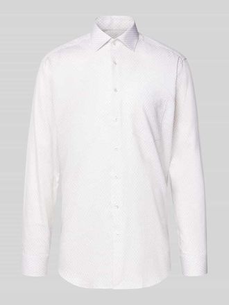 Seidensticker Regular Fit Business-Hemd aus Baumwolle mit Kentkragen in Sand, Größe 39