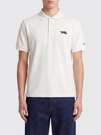 Kenzo Polo in cotone a maniche corte con patch logo