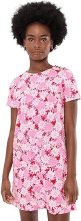 Lilly Pulitzer Mattison Dress Womens Dress Coconut Dear Heart : XXS, Cotton/Nylon/Spandex