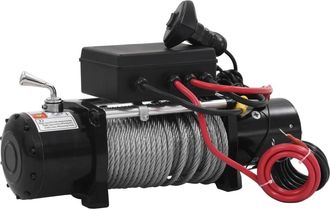 vidaXL Cabrestante El&eacute;ctrico 12 V 5909 Kg Vidaxl