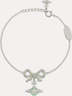 Vivienne Westwood Octavie Bracelet Platinum-apple-green-light-green-cz Platinum-apple-green-light-green-cz Women