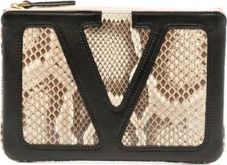 Valentino Garavani Clutch Viva Superstar - Toni neutri