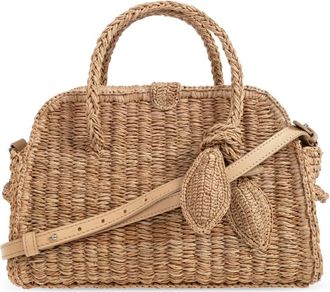 Jacquemus Turismo Small Bag - Dames - Handtassen - Beige - ONE Size - Leer - Tassen