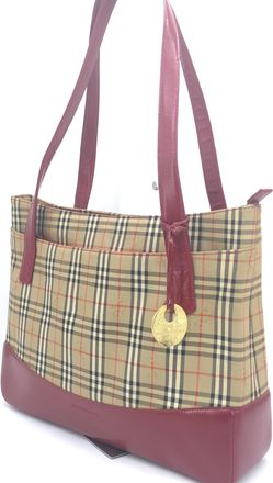 Burberry Burberry Nova Check Tote Womens Bag (Pre-Owned)