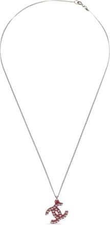 Chanel Collana con pendente CC 2005 - Argento