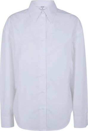 Filippa K Klassiek Poplin Shirt - Dames - Overhemden - Wit - L - Katoen - Overhemden