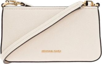 Michael Michael Kors Borsa a tracolla in pelle con trama zigrinata - Toni neutri