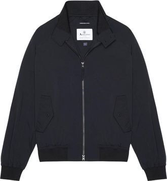 Aquascutum Mens Active Stretch Navy Blue Jacket - Size X-Large