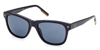 Ermenegildo Zegna EZ0196 01V Mens Sunglasses Black Size 56