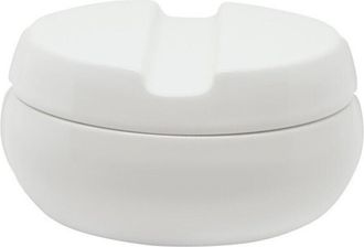 Spirella Spirella - Caja De Algod&oacute;n Cer&aacute;mica Sense Blanco Brillante Elements By