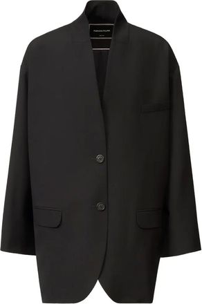 Fabiana Filippi buttoned jacket - women - Polyester/Viscose/Elastane - 36 - Black