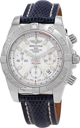Breitling Chronomat 41 Chronograph Automatic White Dial Mens Watch AB014012/G711.143Z.A18BA.1