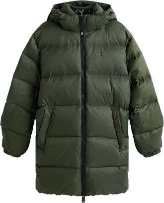 Tommy Jeans Piumino con cappuccio - Verde