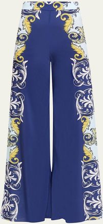 Alice & Olivia Athena Wide-Leg Pants