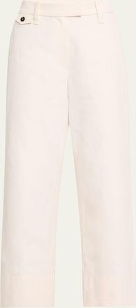 パンツ BRUNELLO CUCINELLI Women Straight Pants MA126P7258 C8502 Bei BRUNELLO CUCINELLI: pants in stretch cotton - Beige