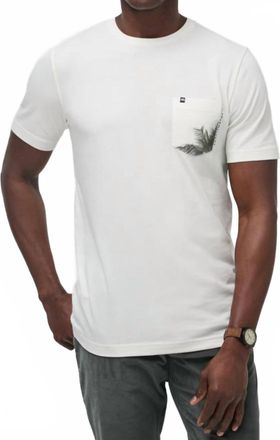 Travis Mathew By The Dock Short Sleeve Tee In Vanilla Ice