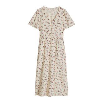 Marc O'Polo Dames, Jurken, Beige, Maat: XS Katoen
