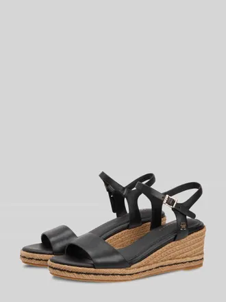 Tommy Hilfiger Espadrilles mit Keilabsatz in BLACK, Gr&ouml;&szlig;e 36