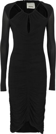 Isabel Marant Logane Draped Midi Dress