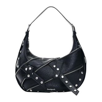 Desigual Tas Centella Calgary 2.0 - Dames - Tassen - Zwart - Maat: ONE Size Poliester