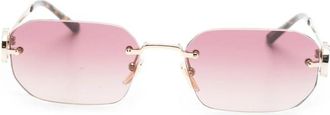 Gucci Interlocking G Rimless Sunglasses