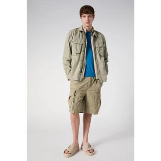 Parajumpers Millard Surchemise Silver Light Jacket - Heren - Zomerjassen - Groen - L - Polyester - Jassen